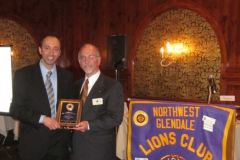 Lions Club Awarding